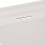 EverClean 60x32-Inch Integral Apron Deep Soak Bathtub with Left-Hand Outlet