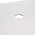 EverClean 60x32-Inch Integral Apron Deep Soak Bathtub with Left-Hand Outlet