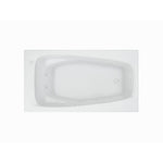 EverClean 60 in. Acrylic Rectangular Drop-In Whirlpool Bathtub
