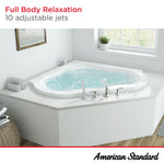 EverClean 60 inch x 60 inch Corner Whirlpool