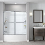 Ovation Curve 60x30-inch Integral Apron Bathtub with Left-hand Outlet with Deep Soak Drain
