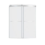 OVATION CURVE 60x72 BARN SHOWER DOOR, BN
