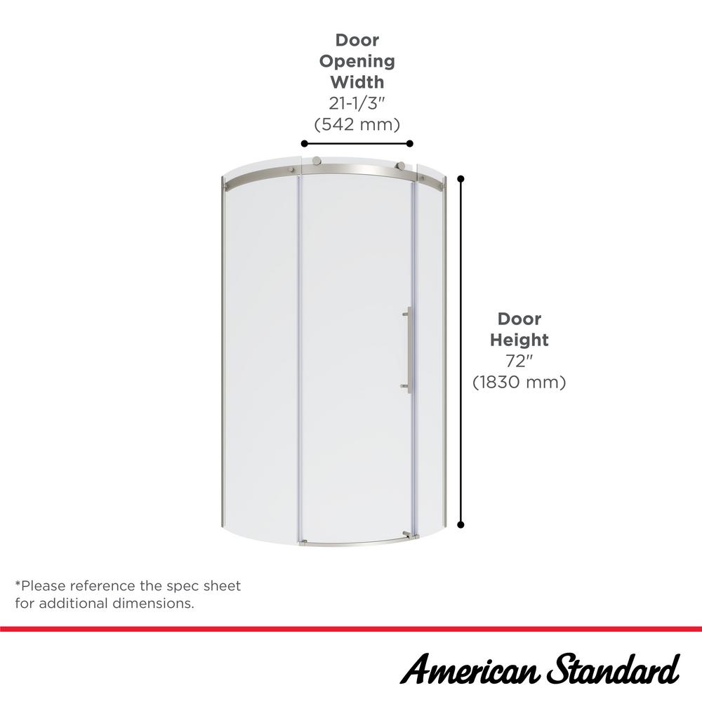 Ovation Curve 36x72 Curved Door