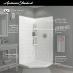 Ovation Curve 38X74 2Pc Subway Shower Walls