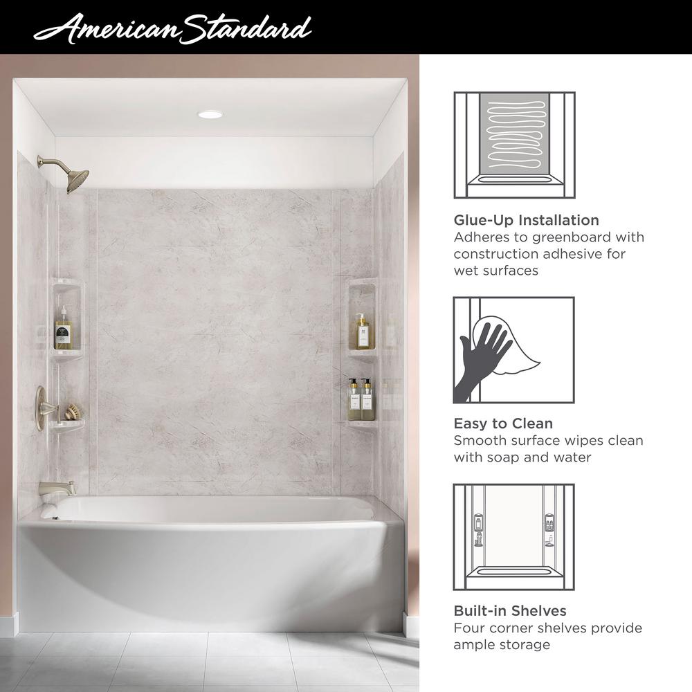 Ovation 60 x 30-Inch Bath Wall Set