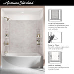 Ovation 60 x 30-Inch Bath Wall Set