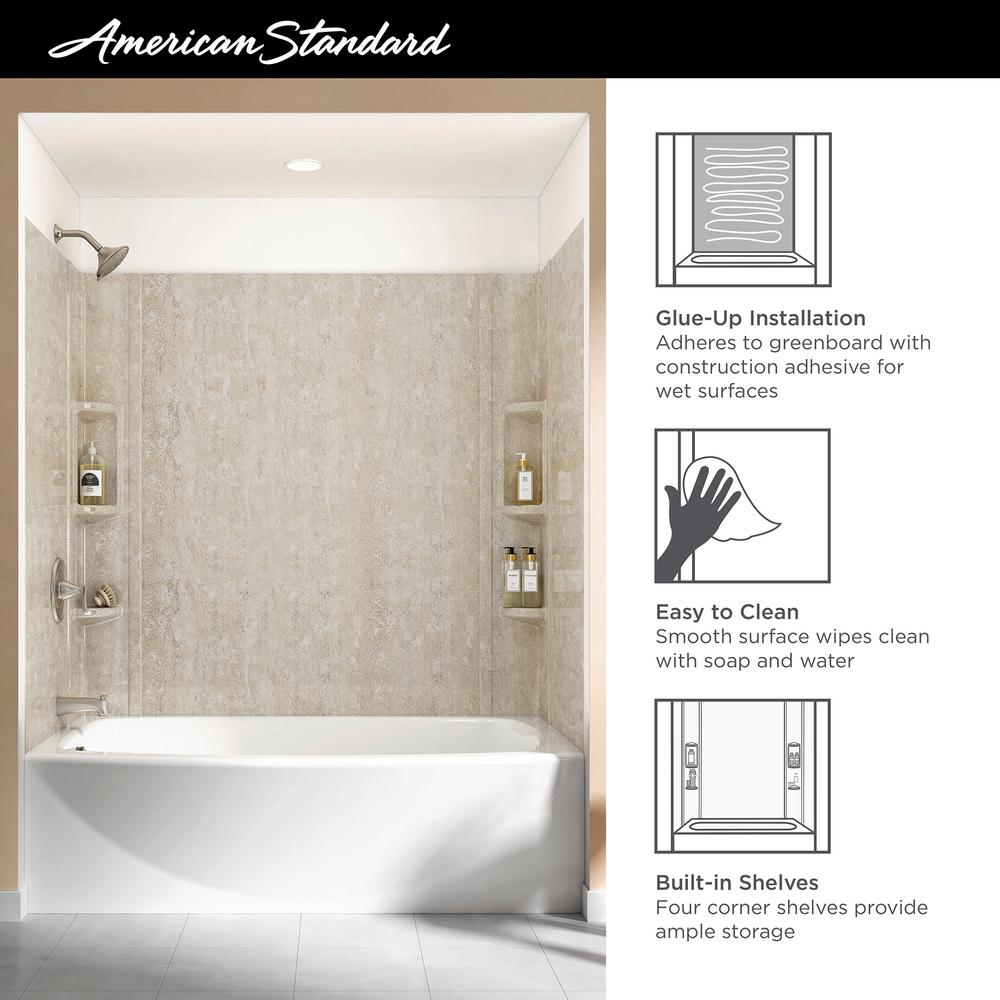 Ovation 60 x 30-Inch Shower Wall Set