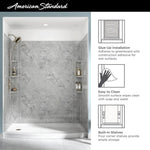 Ovation 60 x 30-Inch Shower Wall Set