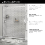 Passage 60 x 32 x 72-Inch Subway Shower Wall Set