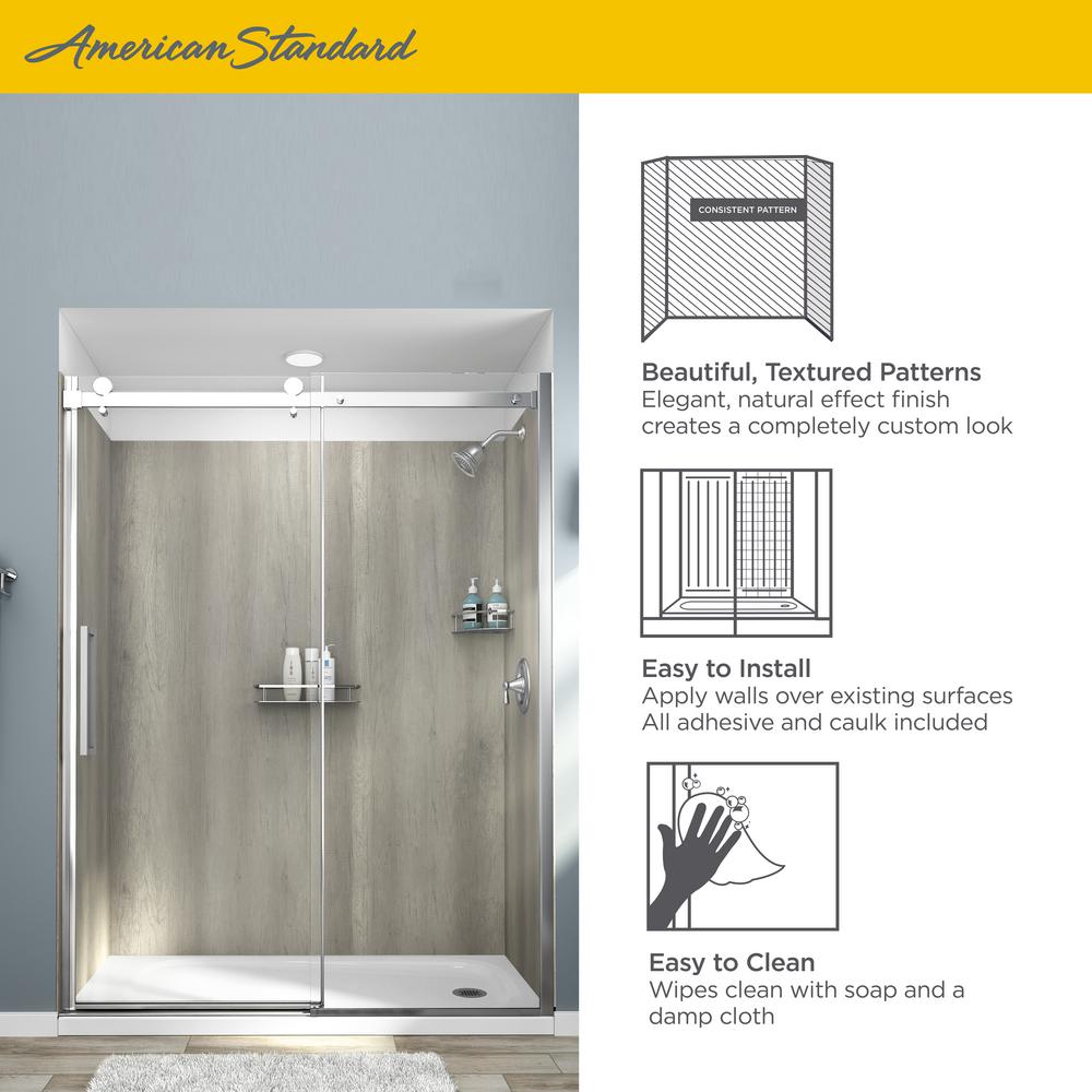 Passage 60 x 32 x 72-Inch Shower Wall Set