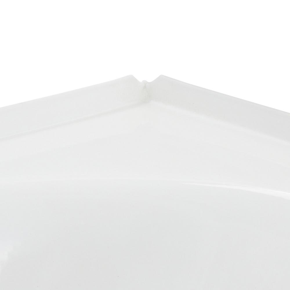 Princeton® Americast® 60 x 30-Inch Integral Apron Bathtub With Left-Hand Outlet