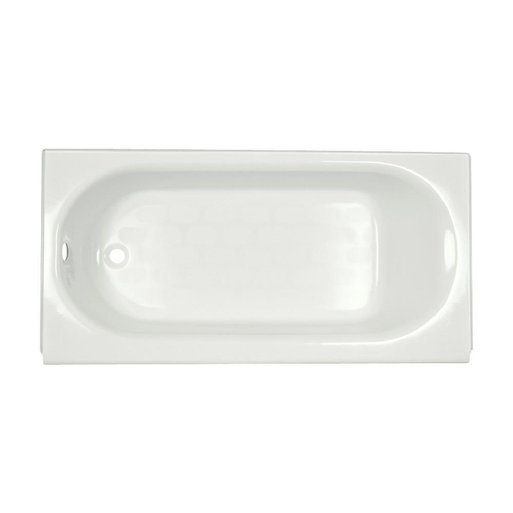Princeton® Americast® 60 x 30-Inch Integral Apron Bathtub With Left-Hand Outlet