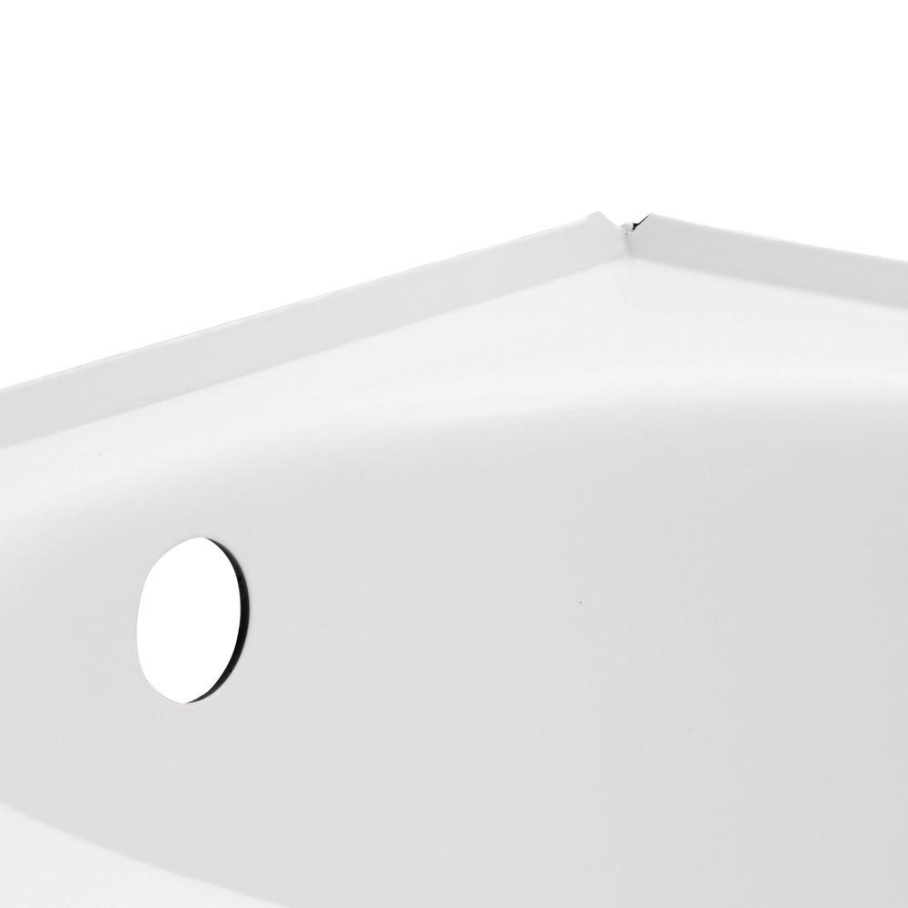 Princeton® Americast® 60 x 30-Inch Integral Apron Bathtub With Left-Hand Outlet