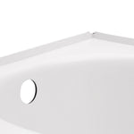 Princeton® Americast® 60 x 30-Inch Integral Apron Bathtub With Left-Hand Outlet