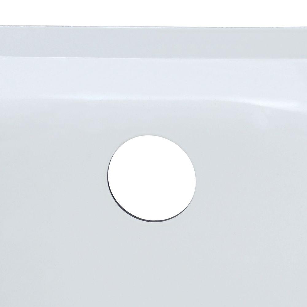 Princeton® Americast® 60 x 34-Inch Integral Apron Bathtub Right-Hand Outlet with Luxury Ledge