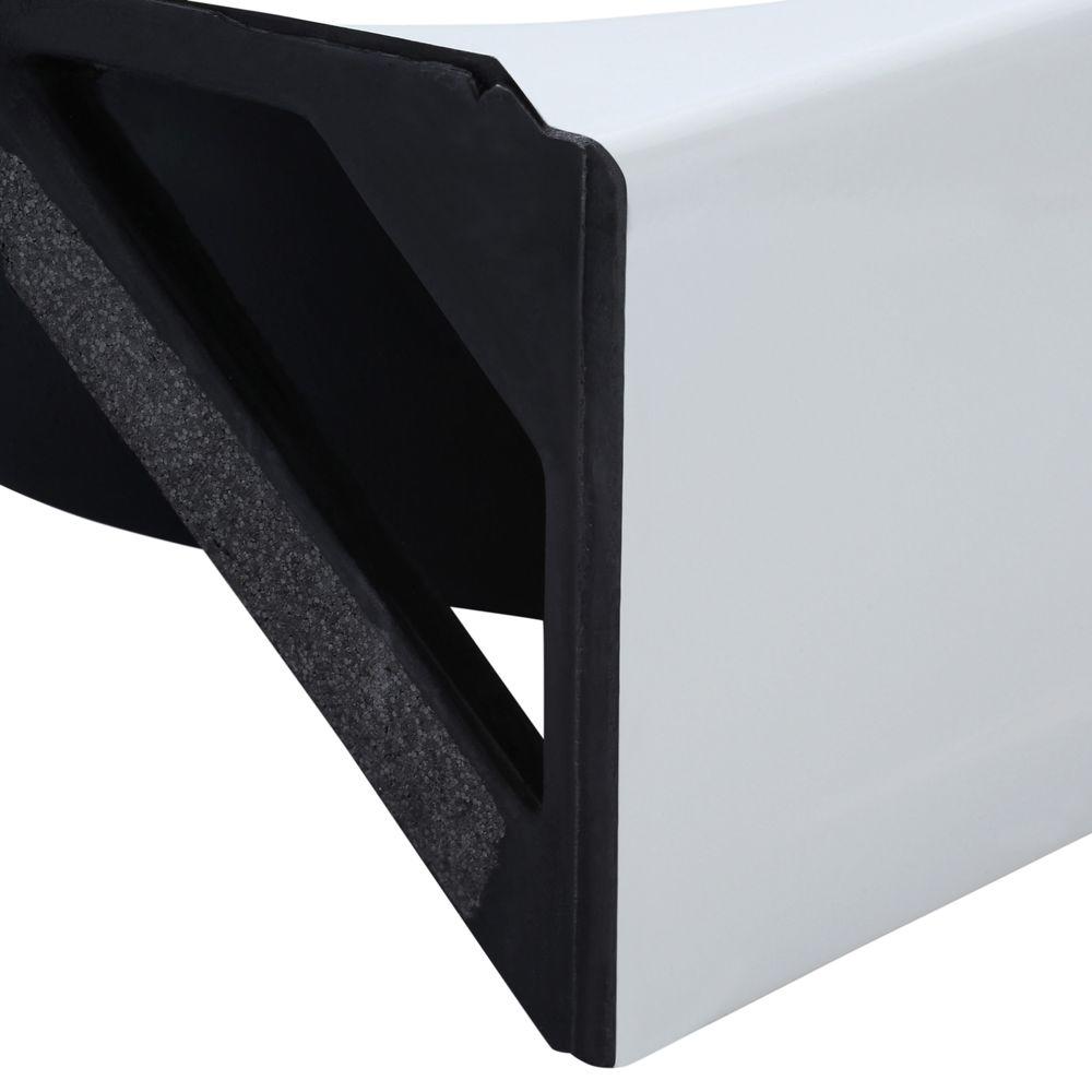 Princeton® Americast® 60 x 34-Inch Integral Apron Bathtub Right-Hand Outlet with Luxury Ledge