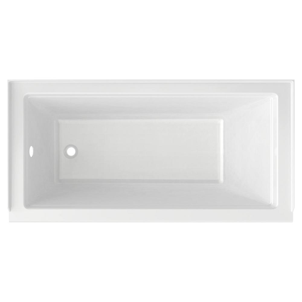 Town Square S 60 x 30-Inch Integral Apron Bathtub With Left-Hand Outlet