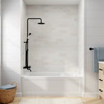 Town Square S 60 x 32-Inch Integral Apron Bathtub With Left-Hand Outlet