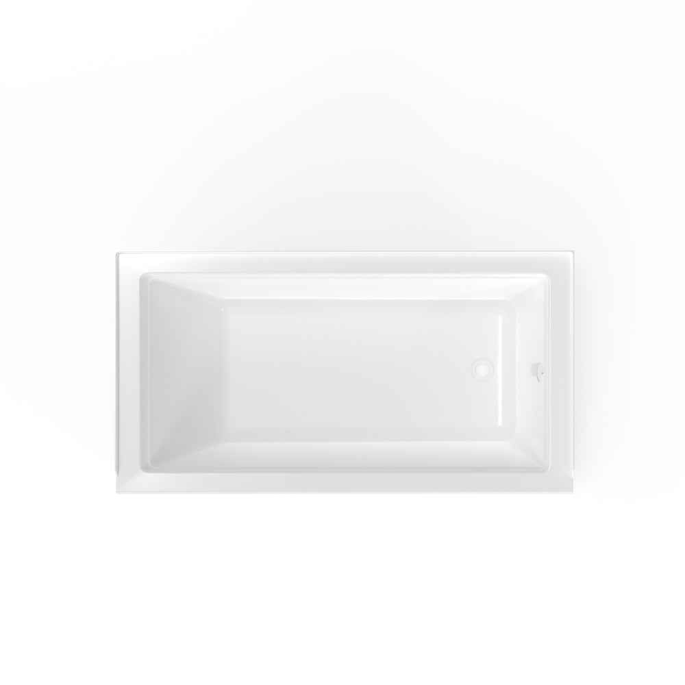 Town Square S 60 x 32-Inch Integral Apron Bathtub With Right-Hand Outlet