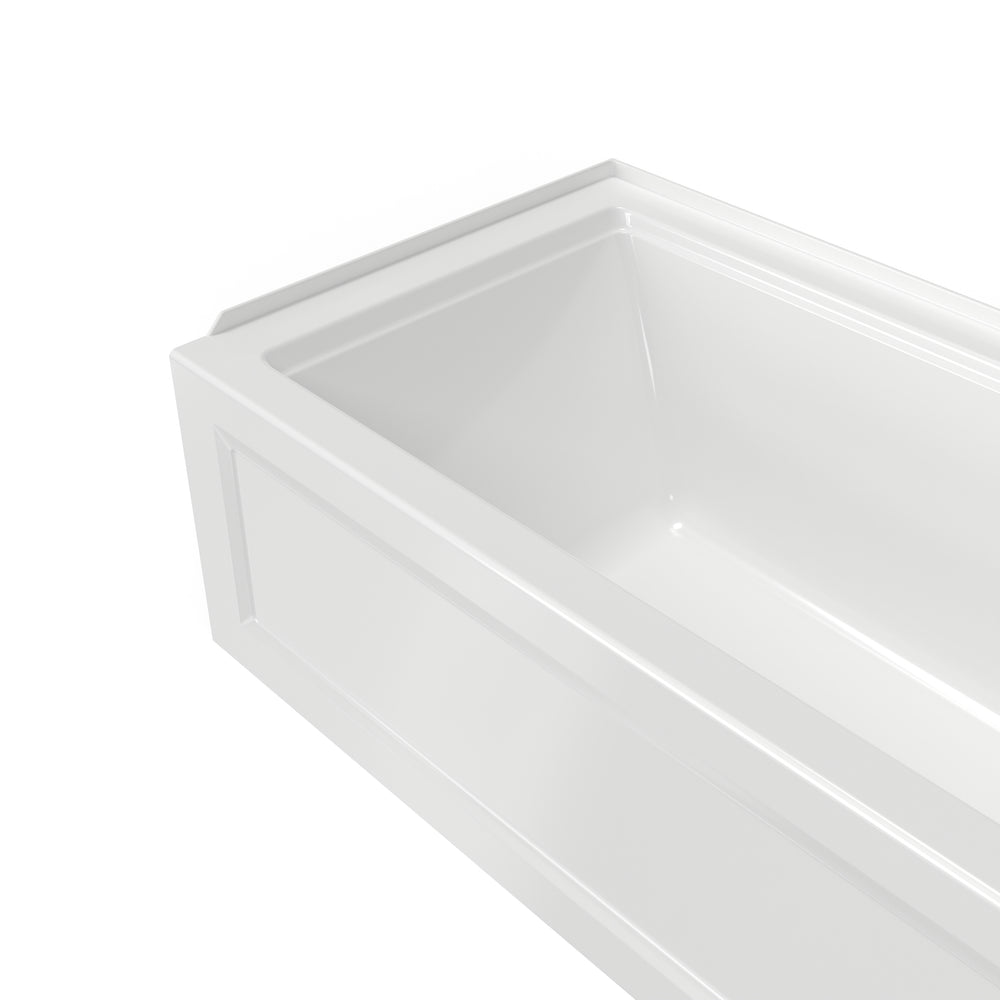 Town Square S 60 x 30-Inch Integral Apron Bathtub With Right-Hand Outlet