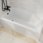 Town Square S 60 x 30-Inch Integral Apron Bathtub With Left-Hand Outlet