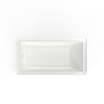 Town Square S 60 x 30-Inch Integral Apron Bathtub With Left-Hand Outlet