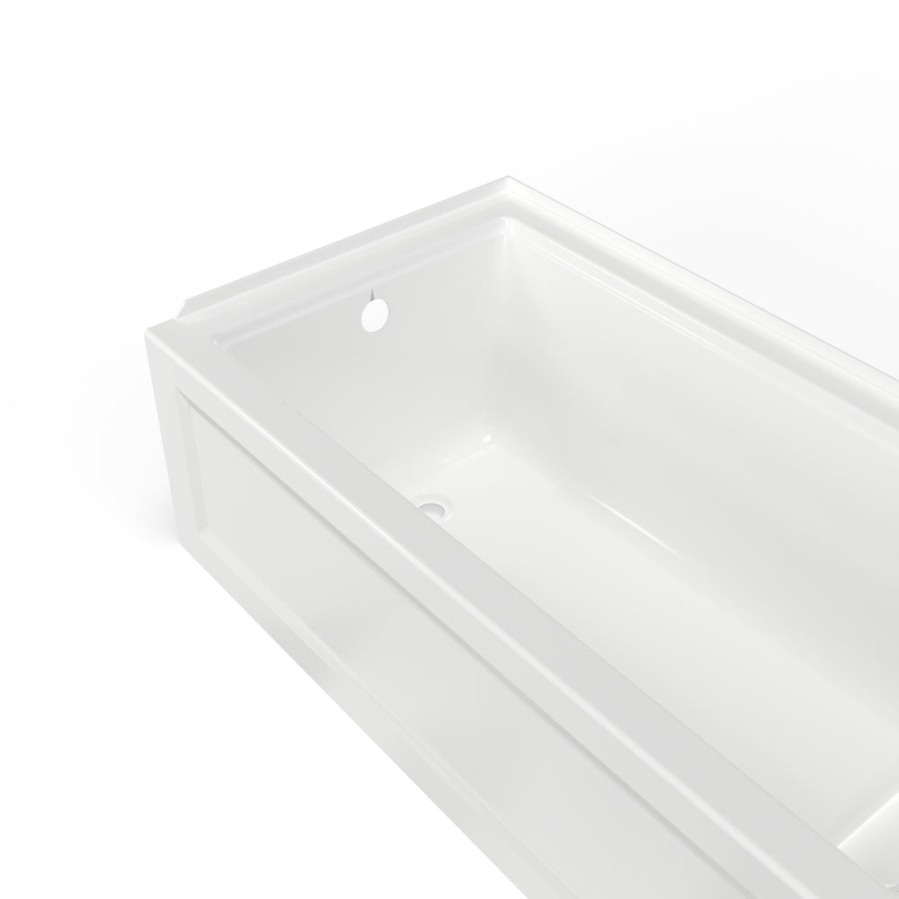Town Square S 60 x 30-Inch Integral Apron Bathtub With Left-Hand Outlet