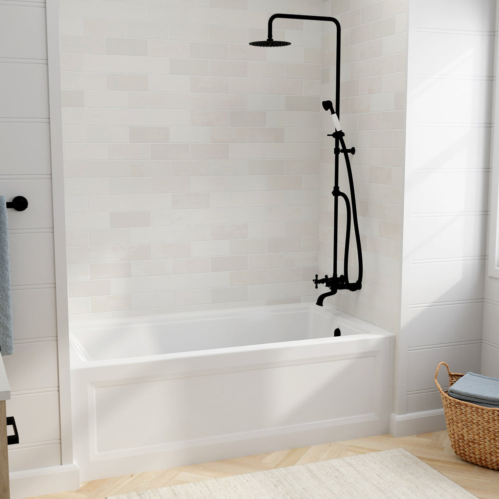 Town Square S 60 x 30-Inch Integral Apron Bathtub With Right-Hand Outlet