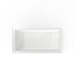 Town Square S 60 x 30-Inch Integral Apron Bathtub With Right-Hand Outlet