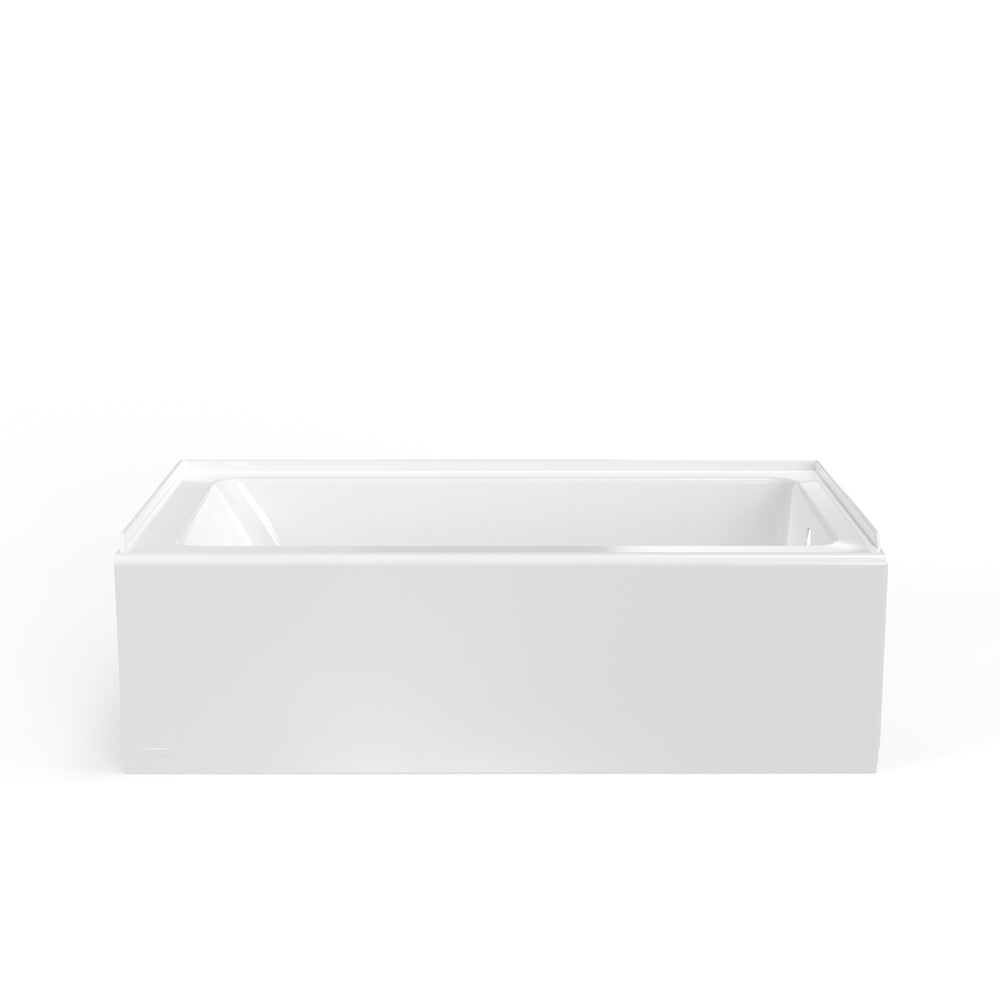 Studio 60 x 30-Inch Integral Apron Bathtub Above Floor Rough with Left-Hand Outlet