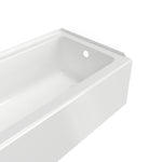 Studio 60 x 32-Inch Integral Apron Bathtub Above Floor Rough With Right-Hand Outlet
