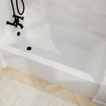 Studio 60 x 32-Inch Integral Apron Bathtub Above Floor Rough With Left-Hand Outlet