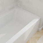 Studio 60 x 30-Inch Integral Apron Bathtub Above Floor Rough with Left-Hand Outlet
