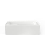 Studio 60 x 32-Inch Integral Apron Bathtub Above Floor Rough With Left-Hand Outlet