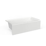Studio 60 x 30-Inch Integral Apron Bathtub Above Floor Rough with Left-Hand Outlet