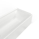 Studio 60 x 30-Inch Integral Apron Bathtub Above Floor Rough with Left-Hand Outlet