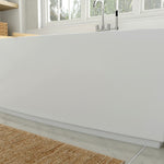 Townsend 68 x 36-Inch Freestanding Bathtub Center Drain With Integrated Overflow
