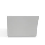 Townsend 68 x 36-Inch Freestanding Bathtub Center Drain With Integrated Overflow