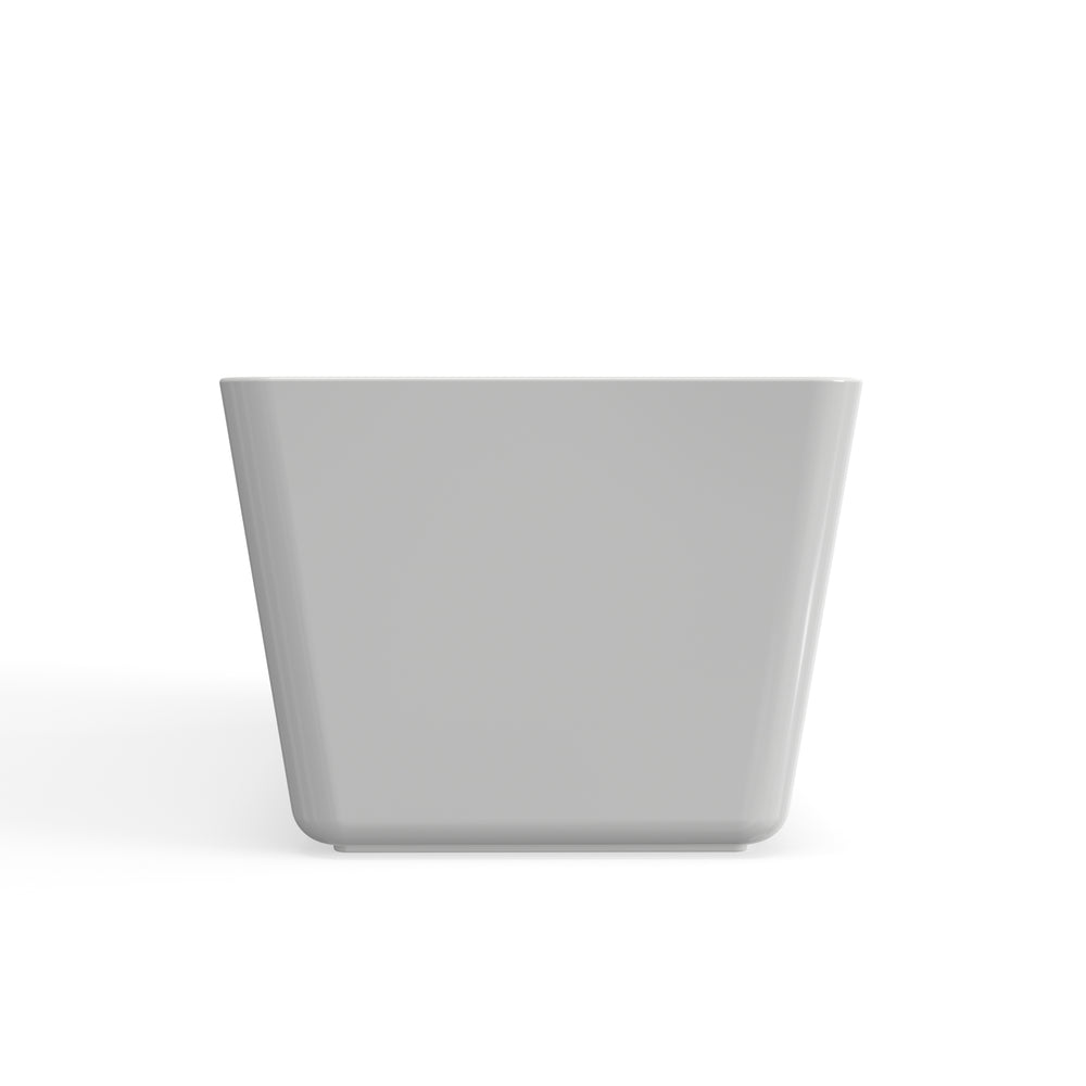 Sedona Loft 63 x 30-Inch Rectangle Freestanding Bathtub Center Drain With Integrated Overflow