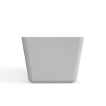 Sedona Loft 63 x 30-Inch Rectangle Freestanding Bathtub Center Drain With Integrated Overflow