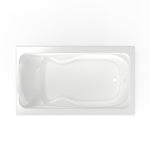 Cadet 72 x 42-Inch Drop-In Bathtub