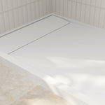 Townsend 60 x 30-Inch Single Threshold Shower Base With Left-Hand Outlet