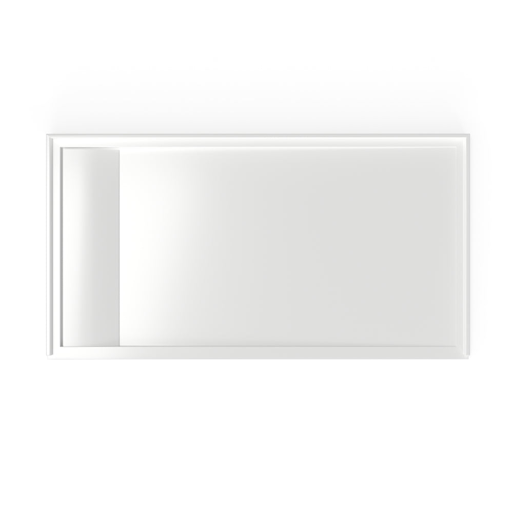 Townsend 60 x 30-Inch Single Threshold Shower Base With Left-Hand Outlet