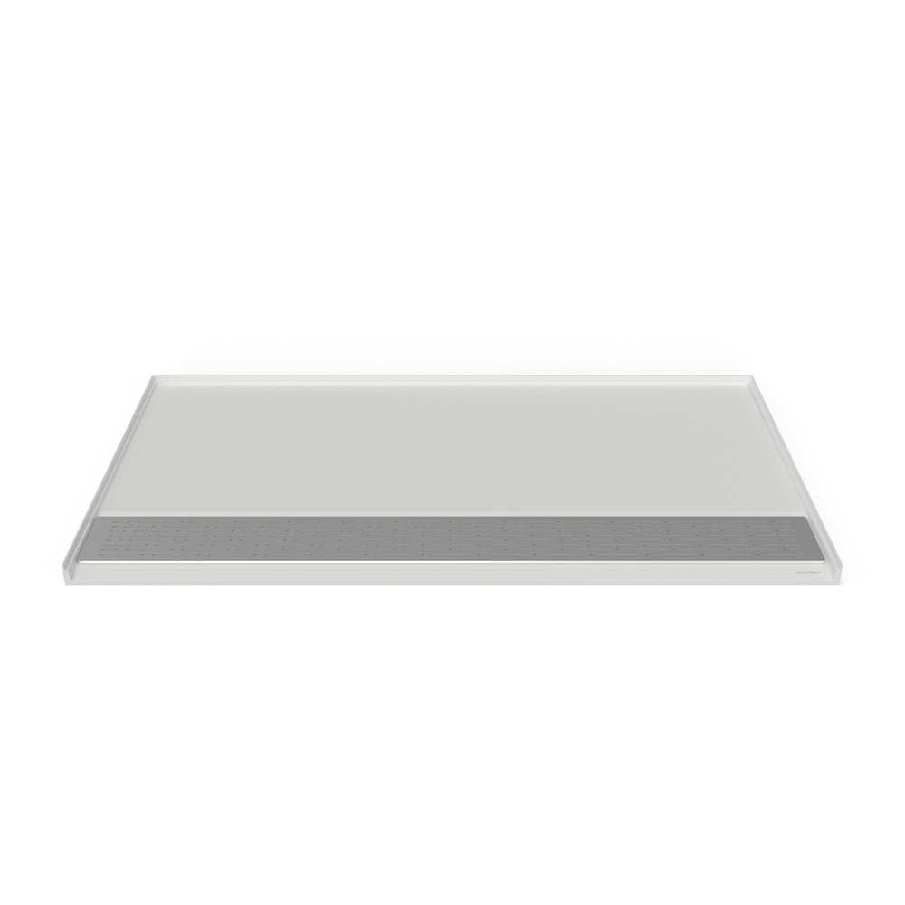 Townsend 64 x 34-Inch Single Threshold ADA Shower Base With Linear Drain