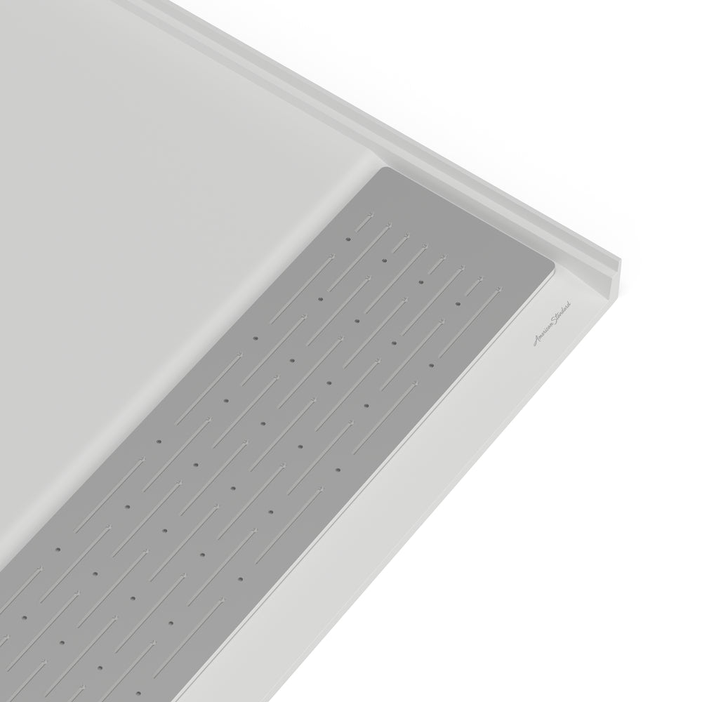 Townsend 64 x 34-Inch Single Threshold ADA Shower Base With Linear Drain