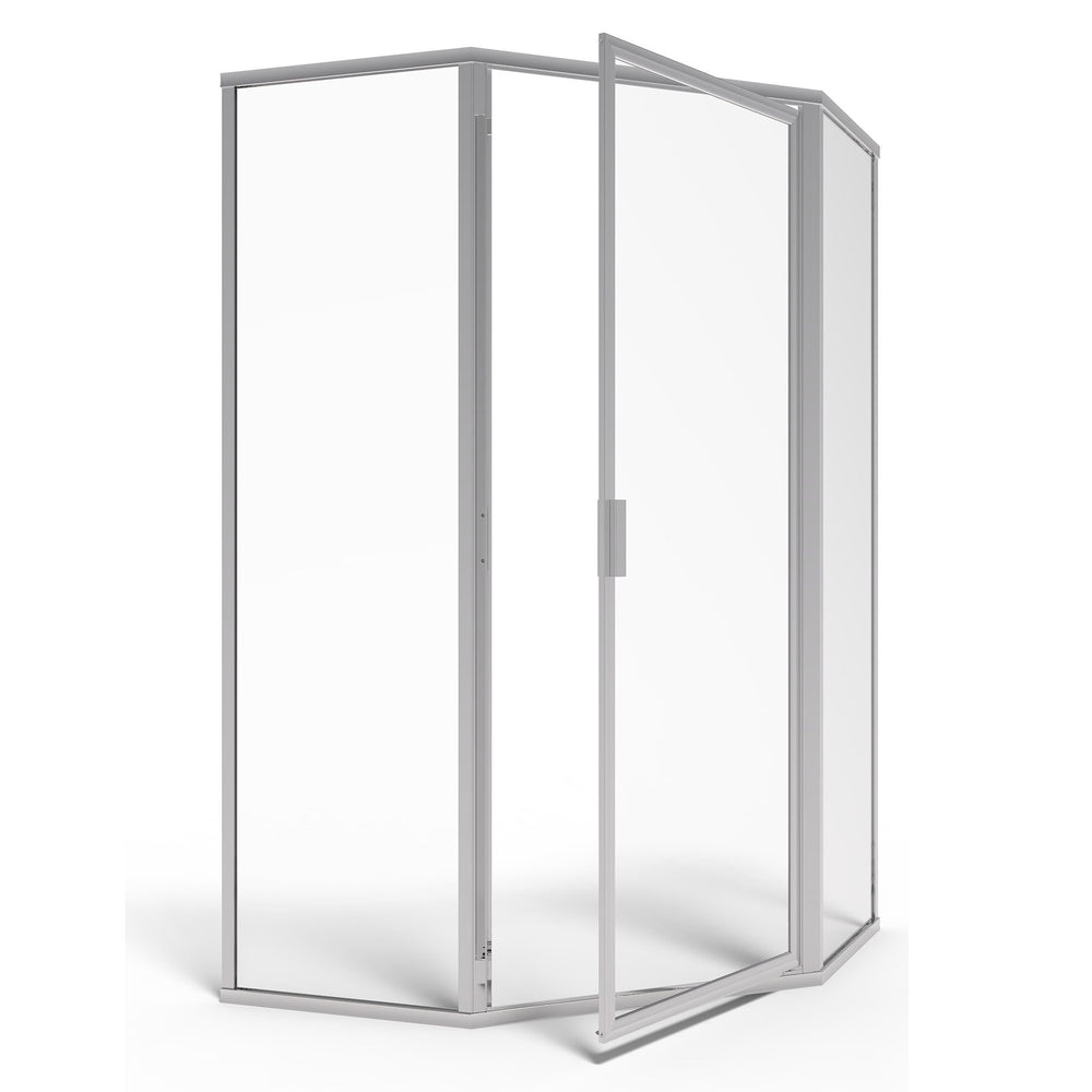Prestige 66-5/8-Inch Height Neo Angle Shower Door