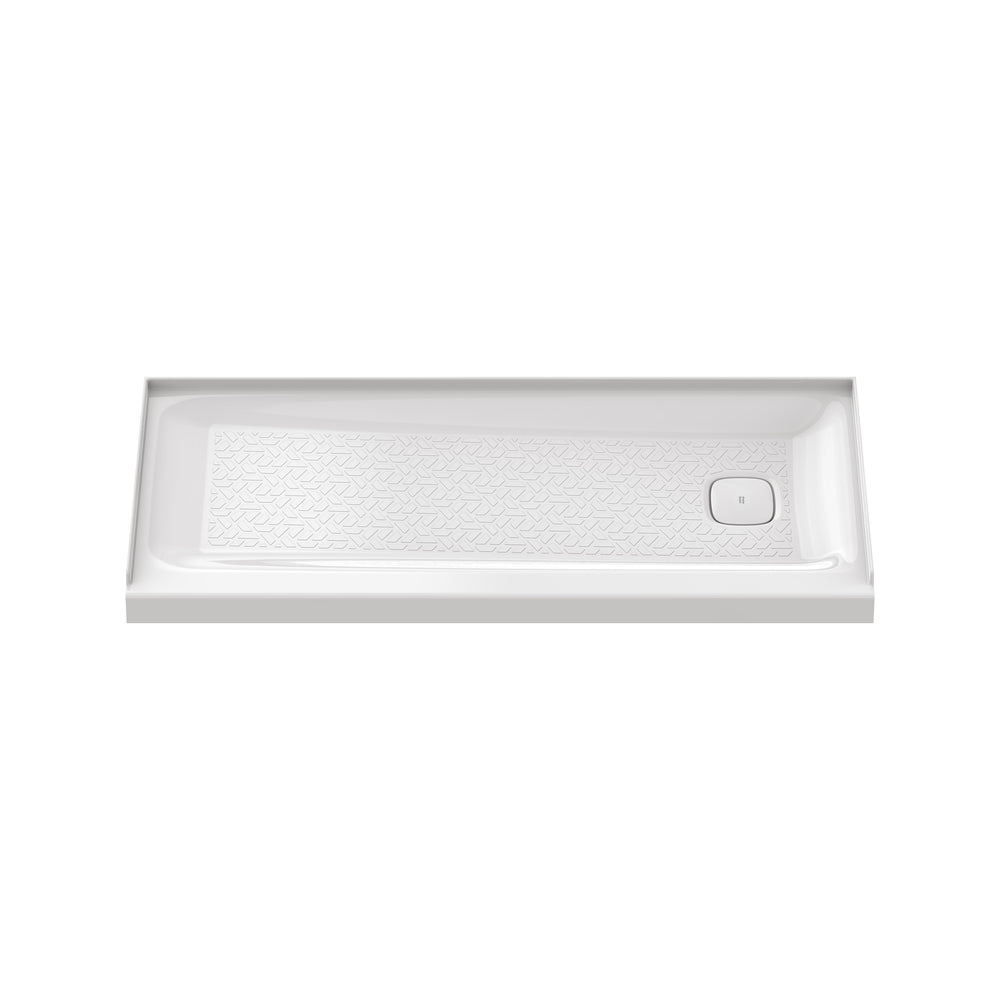 Aspirations 60 x 30-Inch Single Threshold Shower Base with Right-Hand Drain