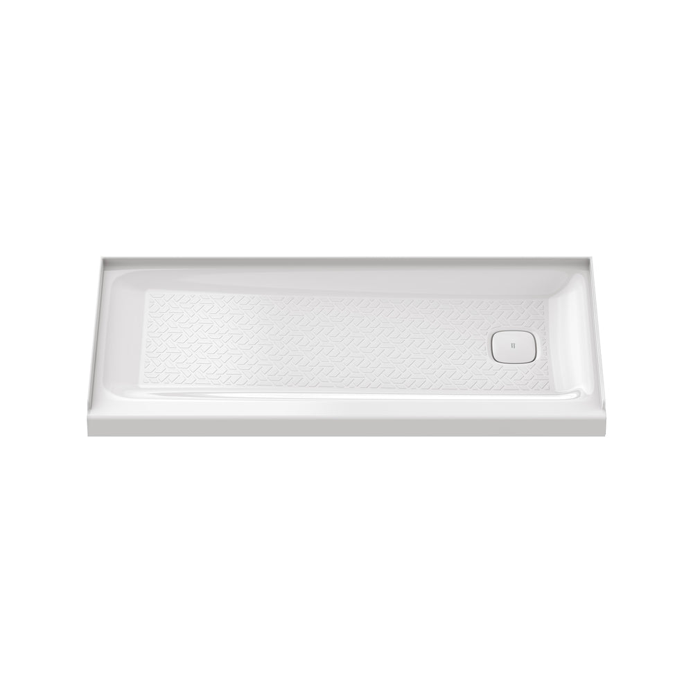 Aspirations 60 x 32-Inch Single Threshold Shower Base with Right-Hand Drain