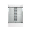 Aspirations 15 x 65-Inch In-Wall Customizable Shelving Unit