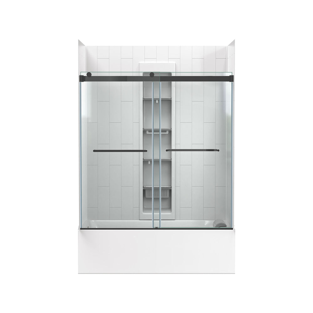 Aspirations 15 x 65-Inch In-Wall Customizable Shelving Unit